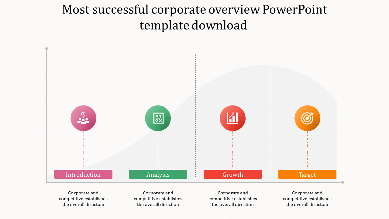 Elegant Corporate Overview PowerPoint Template Download